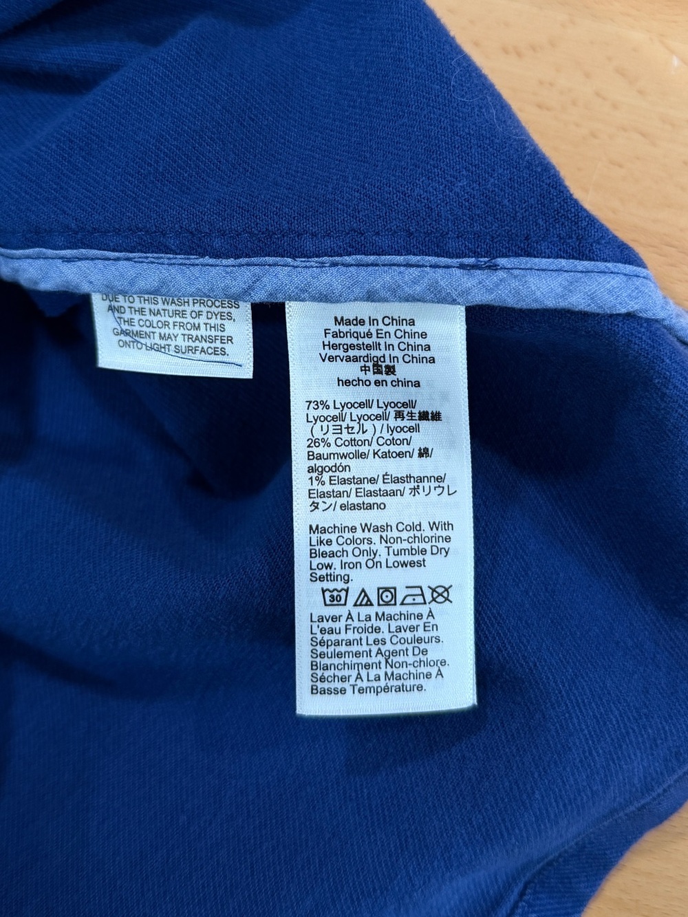 J.Crew Cargo Cropped Shirt Jacket In Chino Heritage Blue Size 6 - Picture 6 of 7